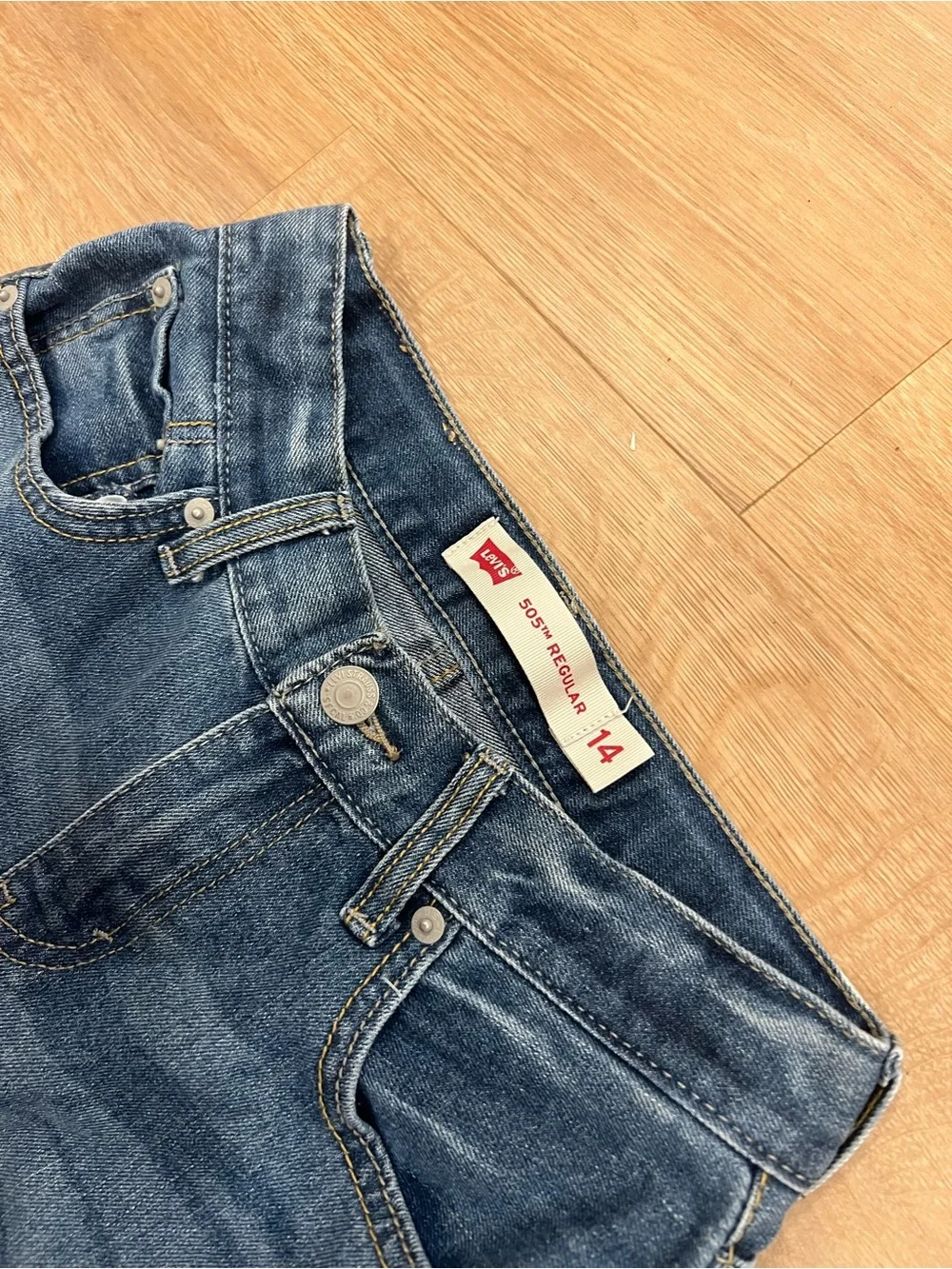 Levis boys Jeans - Dark Indigo & Light Wash 14